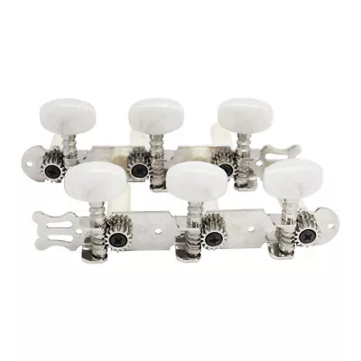 Classical Guitar String Tuning Pegs Tuners Tuning Keys Machine Heads Silver S3Z2 • $7.89