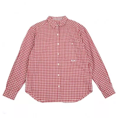 Mademoiselle NON NON Checks Long Sleeve Shirt Size S-M(K-102751) • $176