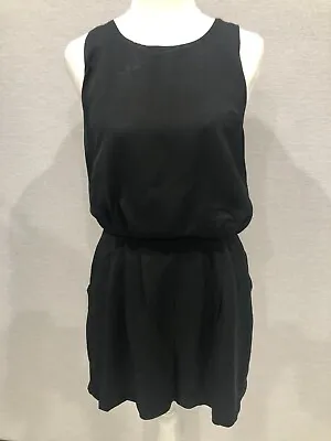 Kookai Black Sleeveless Playsuit Size 12 • $12