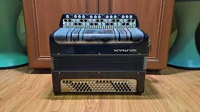 100 Basses / Accordion Instrument / Vintage Bayan / Kungur / Registers / USSR / • $300