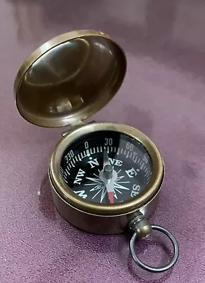 Nautical Vintage Compass Brass WWII Military Pocket Compass (pack Of 2) • $16.97