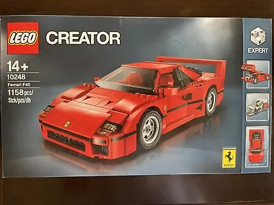 Brand New Lego CREATOR Expert: Ferrari F40 (10248) • $590