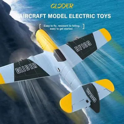 RC Plane Ready For Beginners2.4Ghz 3 Channels BF109 Remote Control Airplane | • $59.09