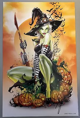 Elphaba Wicked Sexy Witch Art Print 11x17 Signed Jaime Tyndall W/COA • $19.99