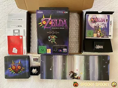 Majora's Mask 3D Limited Edition (3DS) UK PAL. VGC! HQ Packing. 1st Class Del! • £149.99