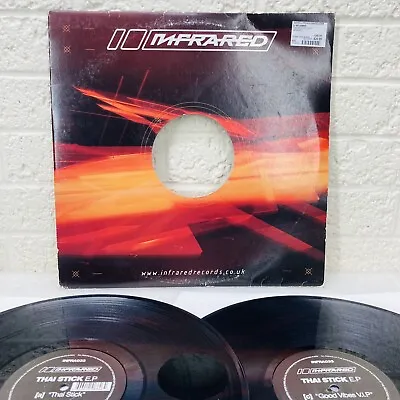 Infrared Double-LP J.Majik & Wickaman – Thai Stick 2004 EP Jungle • EX+/VG+‼ • $11.95