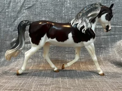 Breyer 2020 PC Troubadour Morgan Stallion Silver Bay Pinto W/Box & COA • $170