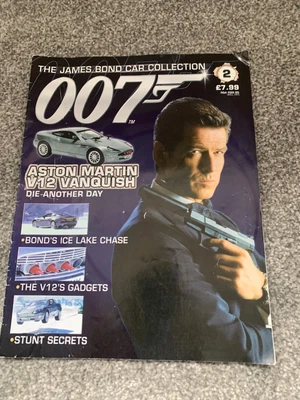 £9.99 • Buy James Bond Car Collection - Aston Martin Vanquish  #2 - Die Another Day