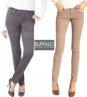 New Womens Buffalo By David Bitton  Hope  Mid Rise Stretch Skinny Pant! Variety! • $19.99