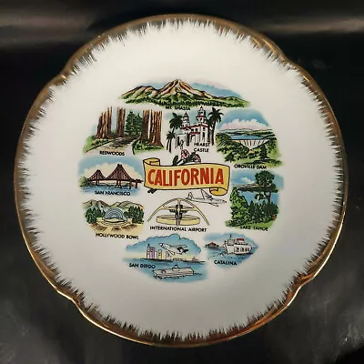 Vintage Victoria Ceramics California State Plate Japan S-1J • $7.50