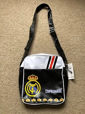 REAL MADRID FC Shoulder Bag Great For Kids And Adults Adjustable Bag Belt • $25.30