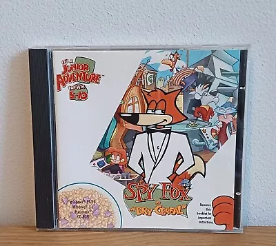 Spy Fox In Dry Cereal PC/Mac CD-ROM 1997 Humongous For Windows 95/98 3.1 Mac • £12