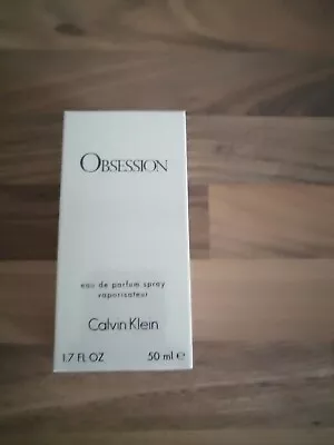 Calvin Klein Obsession For Women Eau De Parfum Spray 50 Ml - BRAND NEW Unopened • £14