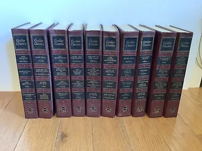 GROLIER CLASSICS Set Of 10 HC Volumes Condensed Classics 1956 • $35
