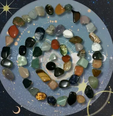 Large Tumble Stones Average 25mm + (min 20mm) Crystal Healing Reiki Chakra  • £2.18