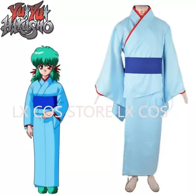 Anime Yu Yu HakushoYukina Cosplay Costume Green Full Set Halloween Costume  • $69.99