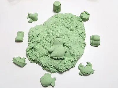 Sparkling 2 LB Green Refill Space / Moon / Magic Play Sand Mold-N-Play Kid Fun  • $15.99