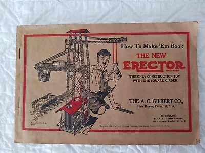 Vintage AC Gilbert Erector Set 1935-1936 • $20.75