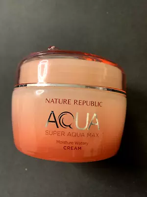 Nature Republic Super Aqua Max Moisture Watery Cream 80 Ml / 2.70 Fl. Oz. • $30