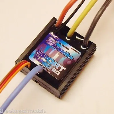 Mtroniks Sport 20 ESC Speed Control For Tamiya Cars (Forward/Reverse) Sport Tune • £22.78