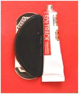 £6.19 • Buy Soltrak Stick On Large Shoe Boot Heel Tips Repair Rubber Plastic Leather Heels