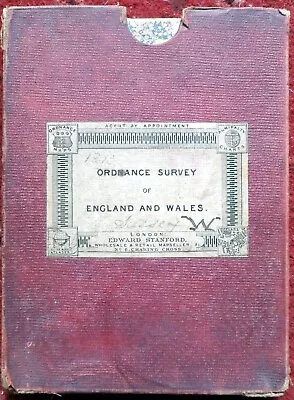 Ordnance Survey  MAP Old Series HASTINGS & LEWES  1867 Sheet No. 5 • £33