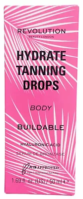 Revolution Beauty Buildable Hydrate Tanning Drops 30ml • £6.49