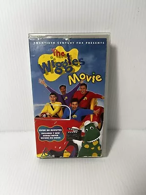 The Wiggles  Movie - Vintage - Rare  VHS Tape - Murray Jeff Anthony Greg • $13.30