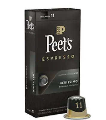 £13.87 • Buy Peet's Espresso Aluminium Capsules Nerissimo