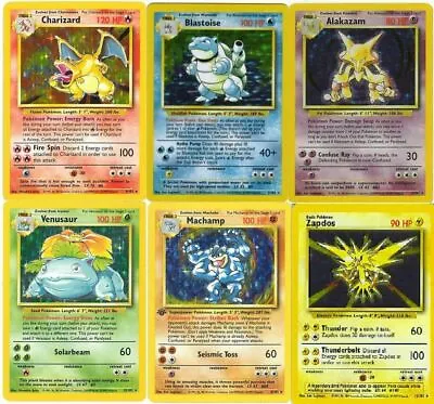 $97.62 • Buy 🥇 BASE SET HOLO RARE POKEMON CARD 🥇 Authentic 1999 WOTC Gen 1 Pokémon