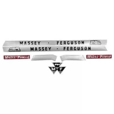 135 Hood Set Decals Fits Massey Ferguson • $30.99