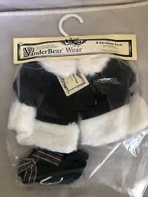 Vanderbear Wear A Christmas Carol Outfit Set Fluffy NIP New NABCO 1996 • $25