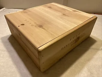 1 Rare Wine Wood Crate Box Case FUTO OAKVILLE ESTATE NAPA VALLEY Vintage 2/24 • $28