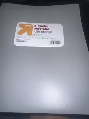 New Up&Up Plastic 2 Pocket Portfolio Folder With Prongs 11 CT Bundle • $10