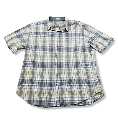 Tailored By J. Crew Shirt Size XL Plaid Button Down Measurements In Description. • $25.49