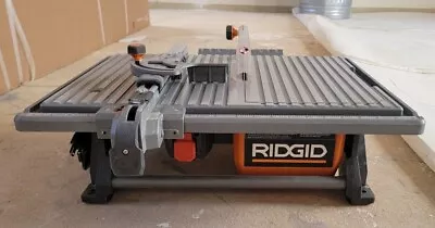 Rigid 7 In. Table-Top Wet Tile Saw (lightly Used) In Great Shape • $100