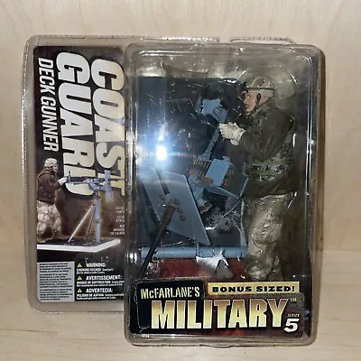 NEW McFarlane Toys McFarlane’s Military Series 5 Coast Guard Deck Gunner Figure • $74.95