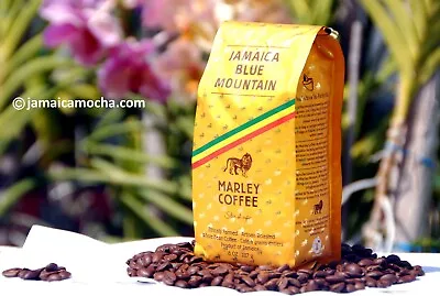 Marley Coffee 100% JAMAICA BLUE MOUNTAIN 8oz X 6 Bags Whole Beans • $167.88