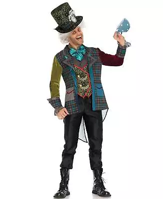 Brand New Deluxe Mad Hatter Costume Leg Avenue 86691 • $99.99