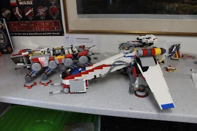 £190 • Buy LEGO Star Wars: Republic Dropship With AT-OT Walker (10195) CUSTOM