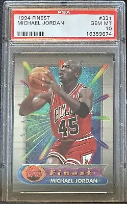 1994 Finest #331 Michael Jordan PSA 10 • $700