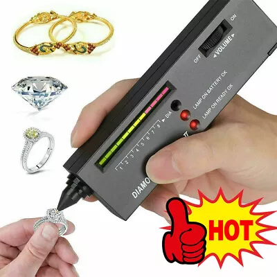 £10.97 • Buy Diamond Gold Silver Tester Selector Gemstone Testing Kit Digital Electronic Tool