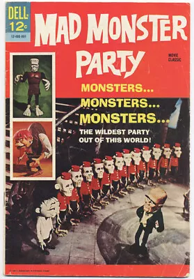 MAD MONSTER PARTY * Comic Book  / Movie Tie-In Rankin - Bass Karloff Dracula • $44.95