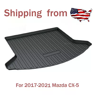 Car Rear Trunk Cargo Liner Tray Protection Floor Mat For 2017-2021 Mazda CX-5 • $37.34