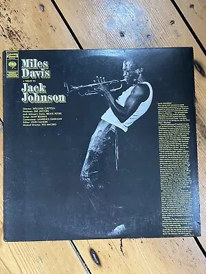 Miles Davis - A Tribute To Jack Johnson - (VINYL)  Columbia – PC 30455 • £15.95