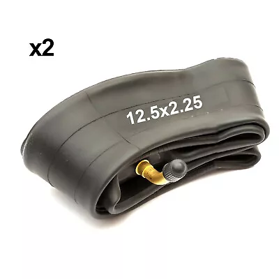 2x Inner Tube 12.5x2.25 12.50x2.25 Bent Valve Stroller Pushchair Pram Buggy • £12.25