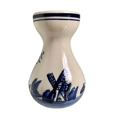 Delft Style Small Vase Windmill • $33.86
