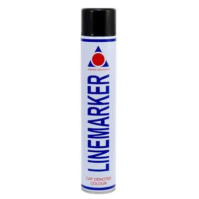 Linemarker Black Line Marking Spray Paint 750mL Durable Semi-Permanent Aerosol • £9.99