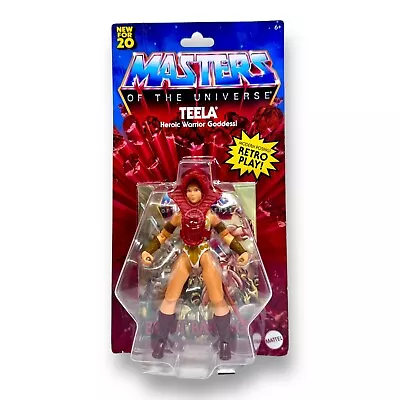 Masters Of The Universe Origins Teela He-Man 5.5” Vintage Style Figure MOTU NEW • $24.99