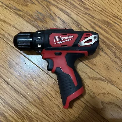 Milwaukee 2407-20 NEW M12 12V Li-Ion Cordless 3/8  Drill/Driver - Tool Only • $33.99